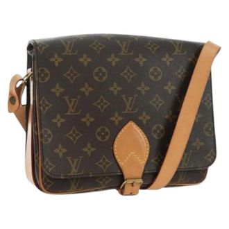 Louis Vuitton Pre-owned Cross Body Bags, female, Brown, Size: ONE SIZE Pre-owned Vintage Monogram Shoulder Bag