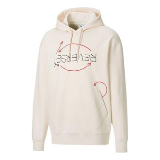 Puma x Michael Lau Crossover Casual Sports Printing Pullover Beige 530357-75