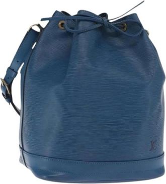 Louis Vuitton Pre-owned Bucket Bags, female, Blue, Size: ONE SIZE Pre-owned Vintage Bucket Bag