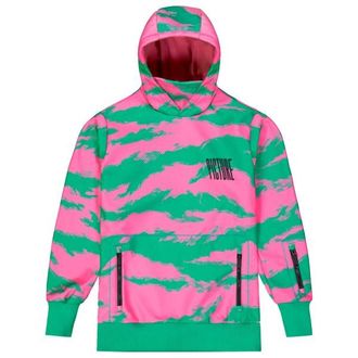 Picture Parker Printed Jacket Softshellpullover - Unisex | t&uuml;rkis/rosa