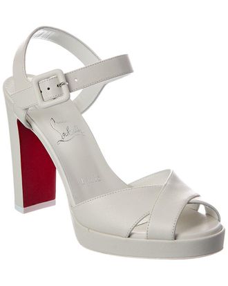 Christian Louboutin Cora 100 Leather Sandal
