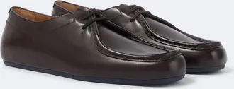 Jil Sander Hood leather lace-up shoes