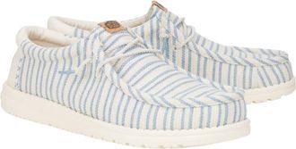 Hey Dude Mens Wally Resort Slip-On Shoes In Multi/egret