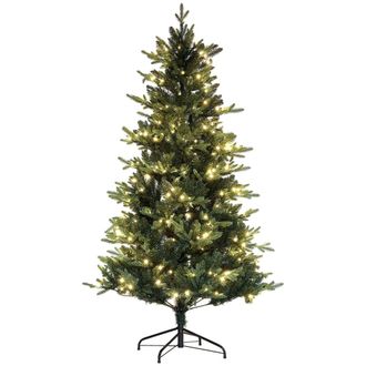 HOMCOM &Aacute;rbol de navidad 114x114x180 cm verde