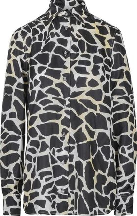 Maliparmi Maliparmi, Overhemden, Dames, Veelkleurig, M, Camicia animalier