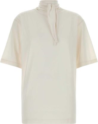 Christophe Lemaire Ivory Cotton T Shirt
