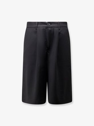 Woodbird Mens Bermuda Shorts Viscose Blend Black Polyester