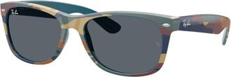 Ray-Ban unisex, Accessoires, Blauw, Maat: 55 MM