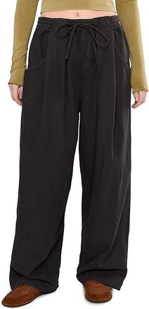 Free People Chambers Laid Back Pull-On Womens Clothing Black : MD (Womens 8-10) 29, Cotton