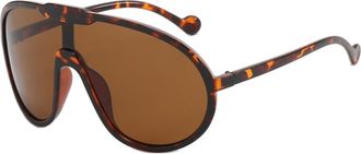 Generic Large Frame Mens Outdoor Sunglasses Womens Commuter Sports Sun Glasses(Multi-colored)