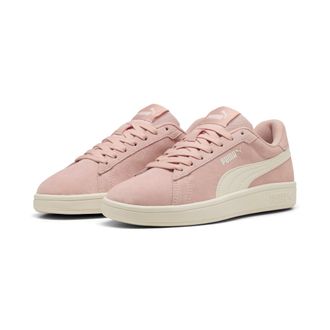Puma Sneaker PUMA SMASH 3.0, Damen, Gr. 37,5, rose quartz, warm wei&szlig;, unifarben, Schuhe Sneaker