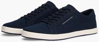 Tommy Hilfiger Mens Vulcanized Canvas Sneaker - Navy Blue - US 11.5 / EU 45