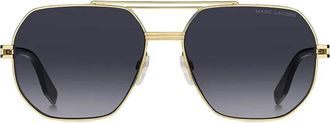 Marc Jacobs Occhiali da sole ottagonali - Oro