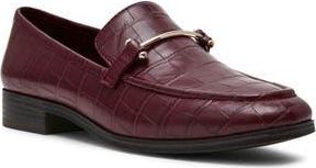 Anne Klein Holden Bit Loafer in Burgundy Croc Pu at Nordstrom Rack, Size 7.5