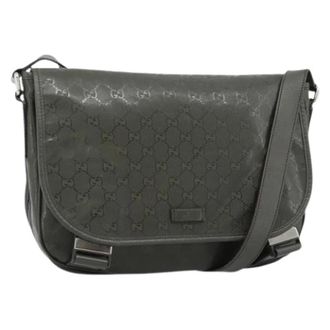 Gucci Pre-owned Cross Body Bags, female, Green, Size: ONE SIZE Pre-owned Vintage Shoulder Bag