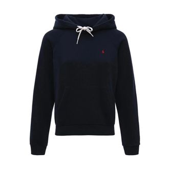 Polo Ralph Lauren Dames, Sweatshirts & Hoodies, Blauw, Maat: S Katoen