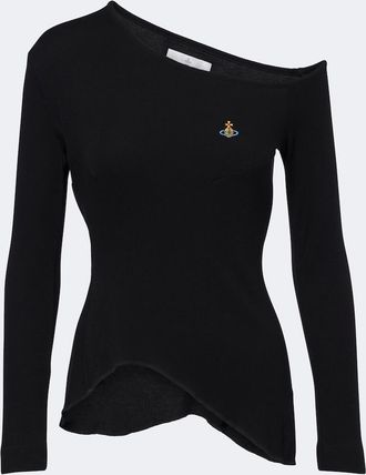 Vivienne Westwood Top acanalado Orb