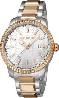 Roberto Cavalli by Franck Muller Quartz Silver Dial Mens Watch