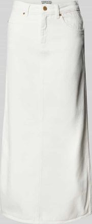 Essentiel Jeansrock mit Gehschlitz Modell Hobbit in Weiss, Gr&ouml;&szlig;e 34