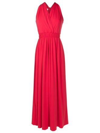 Lygia & Nanny Vandala Fluity halterneck dress - Red