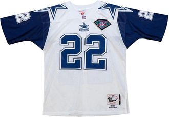 Mitchell & Ness Top Emmitt Smith Dallas Cowboys Replica 1994 - Bianco