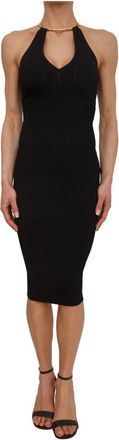 Elisabetta Franchi Vestito - Dames - Casual kleedjes - Zwart - S - Kleedjes