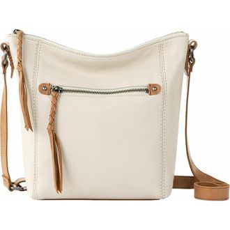 The Sak Ashland Leather Crossbody Bag in Stone at Nordstrom