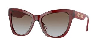 Versace VE4417U 388/89 Womens Sunglasses Red Size 56