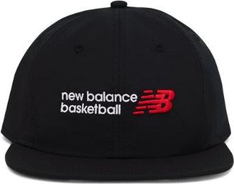 New Balance Unisex 47 Basketball Captain RL in Black/White Nylon, size OSZ