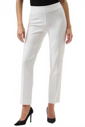 Joseph Ribkoff Classic Straight Pant In White