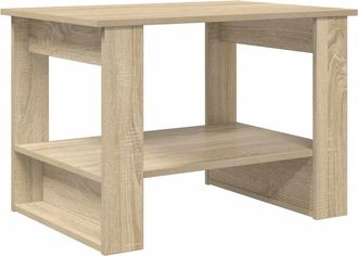 vidaXL Mesa De Caf&eacute; Roble Sonoma 72 X 50 X 50 Cm Madera De Ingenier&iacute;a Vidaxl