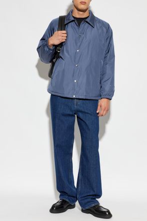 Jil Sander Insulated Jacket, Mens, Blue