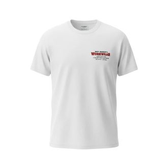 Roy Rogers T-Shirts, male, White, Size: L Workwear T-shirt