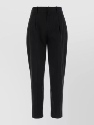 Pantaloni Torino stretch cotton daisy trousers pleated front