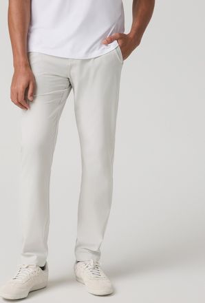 Vuori Clothing Aim Trouser Athletic Slim Fit 30 | Salt Linen Texture | 28