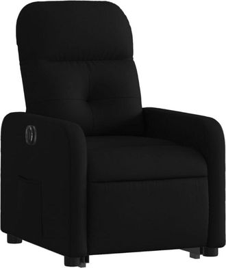 vidaXL Vidaxl - Sill&oacute;n El&eacute;ctrico Reclinable Elevable De Tela Negro