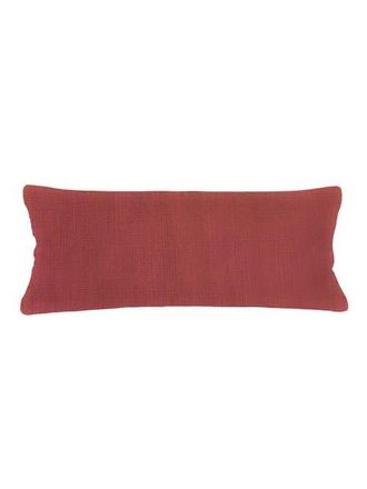 Anaya with Love So Soft Linen Body Pillow with Down Alternative Insert in Rustic Red at Nordstrom, Size 20X54