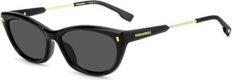 Dsquared2 D2 0209/G/S Asian Fit 807/IR Womens Sunglasses Size 57