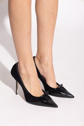 Jimmy Choo London Heeled Shoes Love, Womens, Black