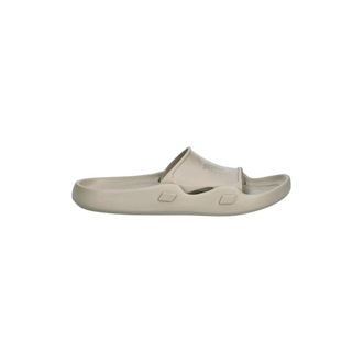 Emporio Armani Heren, Schoenen, Beige, Maat: 43 EU Vinyl