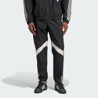 adidas adidas Performance Mens Manchester United Originals Track Pants - Black Recycled Material - Size X-Large