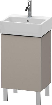 Duravit Duravit L-cube M&oacute;dulo De Lavabo Vertical, 1 Puerta, Con Bisagra A La Derecha, 43,4x34,1 Cm, Para Vero Air 072445, Color: Terra Mate - Lc6750r1414