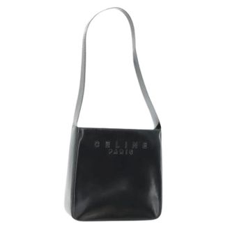 Celine Pre-owned Shoulder Bags, female, Black, Size: ONE SIZE Pre-owned Vintage Shoulder Bag