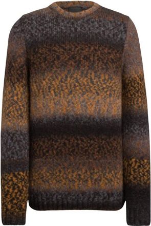 Dondup Maglia girocollo regular - - Knitwear - Uomo - Marrone - 2XL