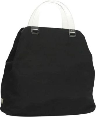 Prada Pre-owned Nylon handbags - Dames - Vintage Handtas - Zwart - ONE Size - Nylon - Vintage