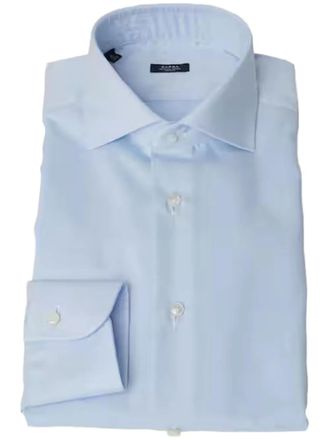 Barba cotton shirt - Blue
