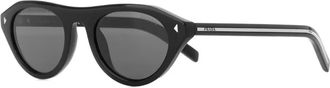Prada geometric-frame sunglasses - Black