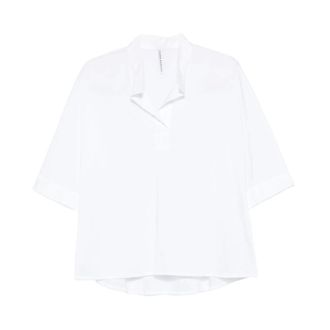 Liviana Conti Blouses, female, White, Size: XL Blouse