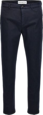 Department Five Navy Blue Slim Trousers
