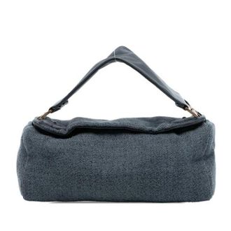 Prada Pre-owned Handbags, female, Gray, Size: ONE SIZE Pre-owned Shoulder Bag